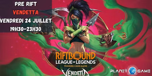 Pre rift- AP RIFTBOUND vendetta anglais