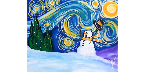 The Silly Snowman - Paint and Sip in Houston | Classpop!\u2122