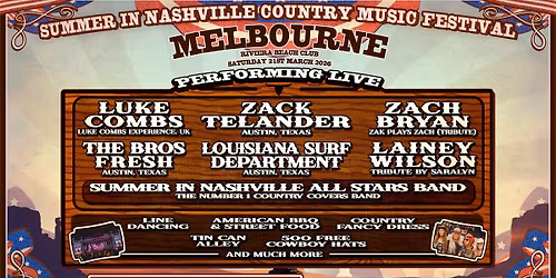 Summer In Nashville - Melbourne