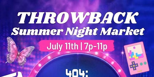 Throwback Summer Night Market