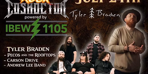 TYLER BRADEN w\/ Peco and the Rooftops, Carson Drive, & Andrew Lee