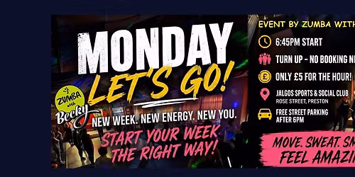 Zumba with Becky - 6:45 Mondays