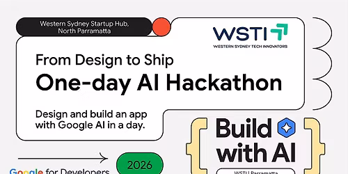 From Design to Ship - Build with AI One-day Hackathon @ WSTI