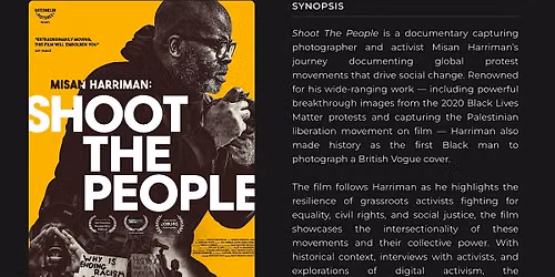 Film Screening of Shoot the People + panel discussion
