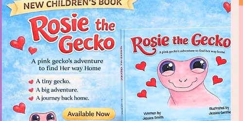 Rosie the Gecko book reading 