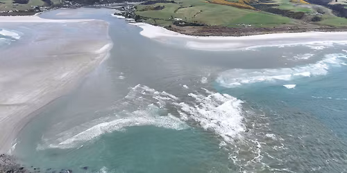 Brighton Bar Crossing Evening