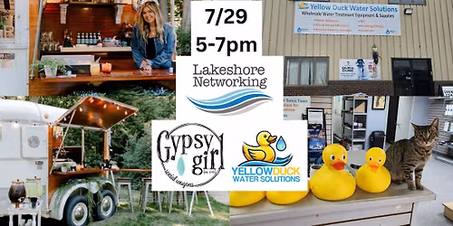 July Lakeshore Networking West Yellow Duck Water Solutions