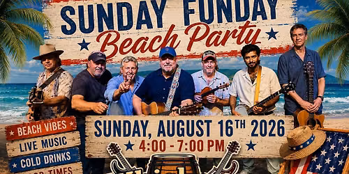 ZBTB Sunday Funday Beach Party @ Whiskeys Upper Deck, Charlotte NY
