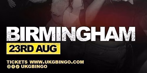 Old skool BINGO Saturday 29th Aug Birmingham