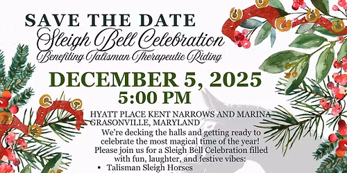 Talisman\u2019s Sleigh Bell Celebration