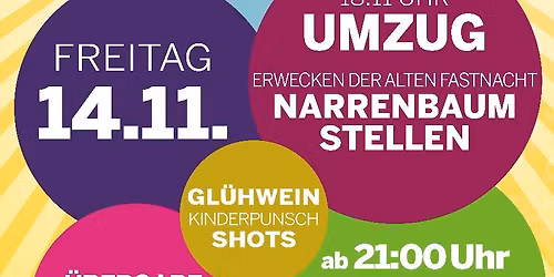 RCV-Faschings-Opening mit Kost\u00fcmvorstellung Reichenbacher Ruassgugga