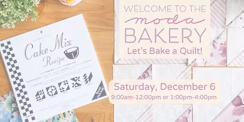 Bake a Quilt Hands-On Workshop