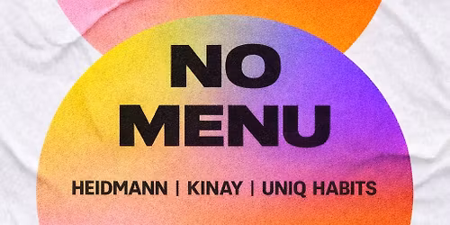 NO MENU