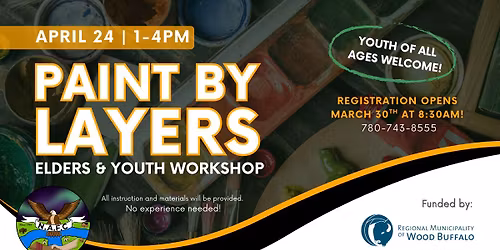 Paint by Layers Elder & Youth Workshop