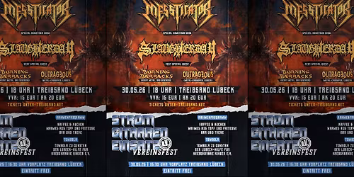 Stromgitarreneinsatz - Messticator Hometown Show (w\/ Slaughterday, Burning Barracks, Outrageous)