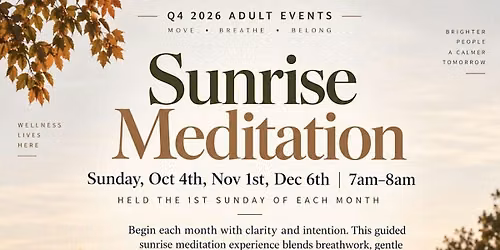 Sunrise Meditation
