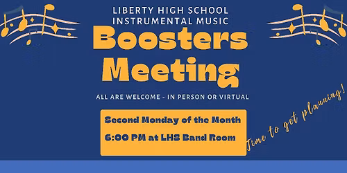 LHS Instrumental Music Booster Meeting