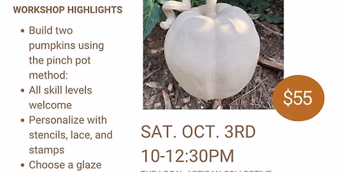 Clay Pumpkin Workshop