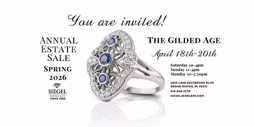 The Gilded Age - Annual Estate Sale