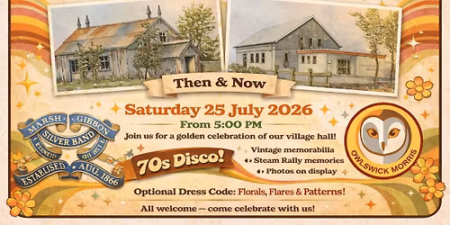 70's Disco - Celebrate the 50 Year Anniversary of the Hall Opening