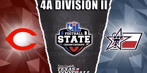 UIL Football State Championships - 4A DI, 4A DII, 5A DI at AT&T Stadium