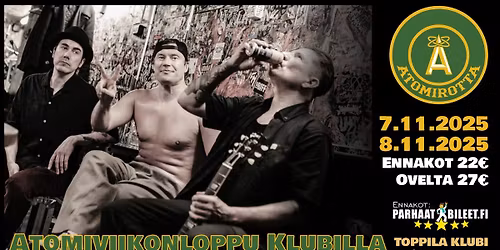 Atomiviikonloppu lauantai