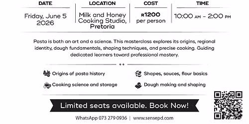 Culinary Pasta Masterclass