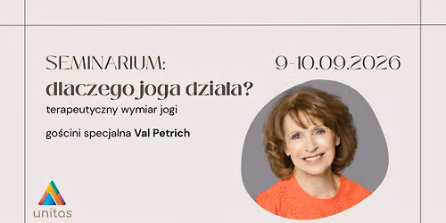 Seminarium "Dlaczego joga dzia\u0142a?" Joga jako narz\u0119dzie komplementarne w terapii