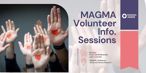 MAGMA Volunteer Info. Sessions