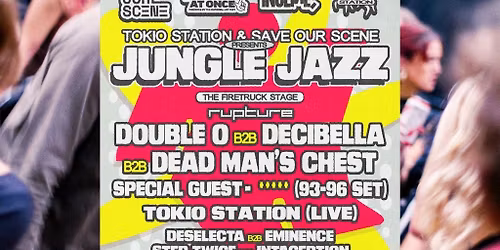 Tokio Station x Save Our Scene w\/ Rupture: JUNGLE JAZZ DAY PARTY