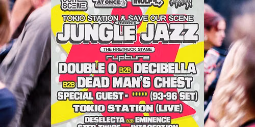Tokio Station x Save Our Scene w\/ Rupture: JUNGLE JAZZ DAY PARTY