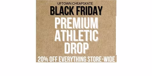 SALE! Black Friday Premium Athletic Drop\ud83c\udf4b