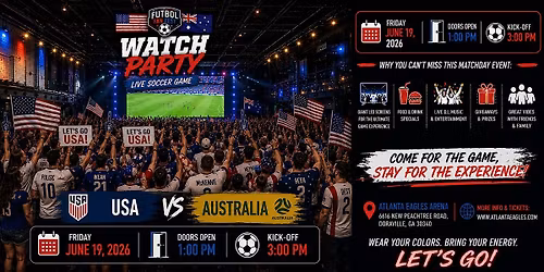 Futbol Fan Fest - USA vs Australia