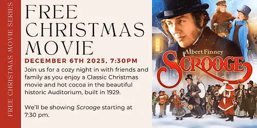 Free Christmas Movie: Scrooge