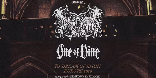 Lamp Of Murmuur + One of Nine \/ 30 IV 2026 \/ Warszawa