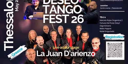 EL DESEO TANGO FEST - Marathon Edition 2026
