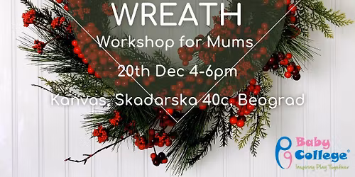 Mum\u2019s Christmas wreath making workshop