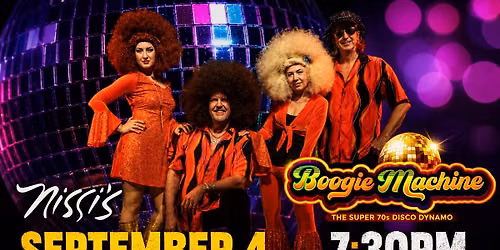 Boogie Machine \u2013 70s Disco Party!
