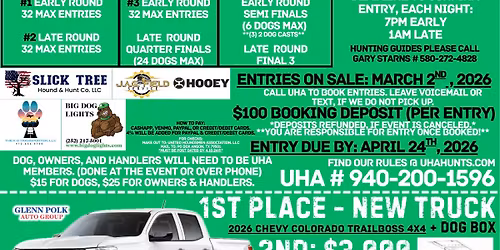 UHA $795 TRUCK HUNT (ADA, OK)