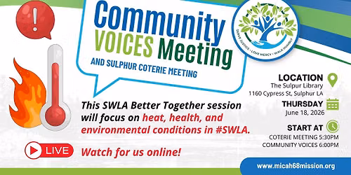Coterie Council + Community Voices \u2013 \u2600\ufe0f Heat & Health 