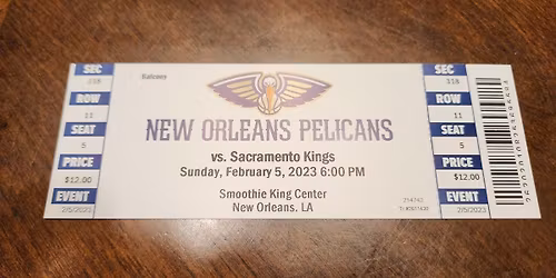 New Orleans Pelicans at Sacramento Kings at Golden 1 Center