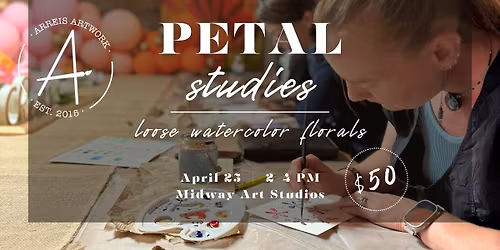 Petal Studies: Step-by-Step Watercolor Florals with Artist Sierra Morgan