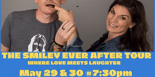 SMILEY EVERY AFTER COMEDY SHOW TOUR\u2b50\ufe0fBob & Sarah Smiley\u2b50\ufe0f at Funny Pharm Comedy Club- Goshen, IN
