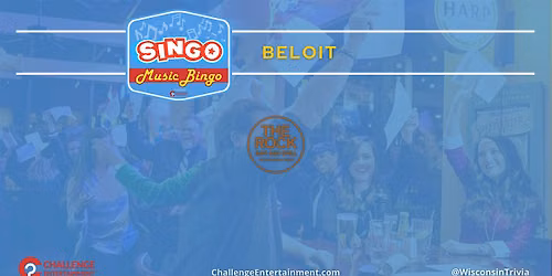 Weekly Singo Music Bingo at The Rock Bar and Grill - Beloit