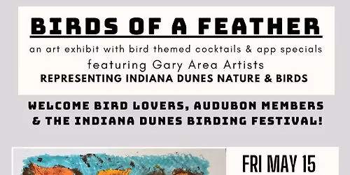 \ud83e\udeb6\ud83c\udfa8Birds of a Feather Arts Exhibit w Bird Themed Cocktails