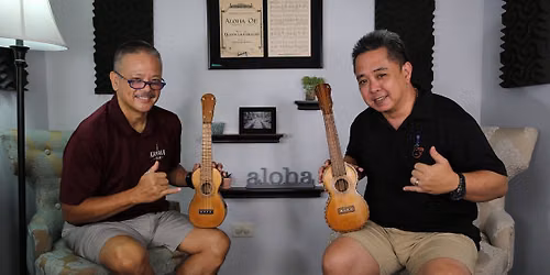 Herb Ohta, Jr and Bryan Tolentino. Masters of traditional 'ukulele in concert.