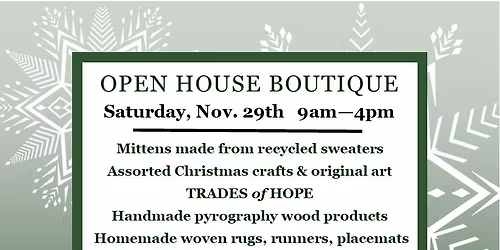Annual OPEN HOUSE Boutique