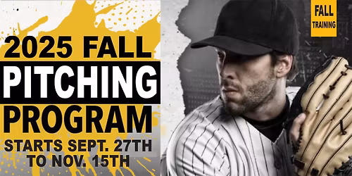 Baseball Pitching Program - Fall Training 2025