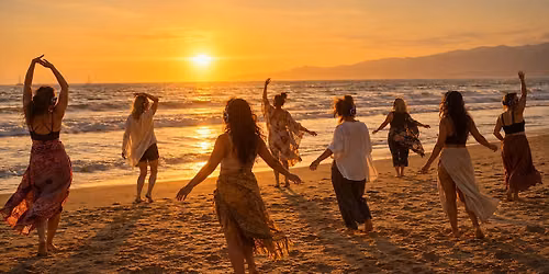 Divine Feminine Movement: Somatic Meditation & Silent Beach Dance for Women