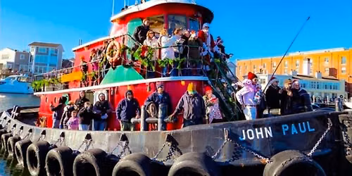 Santa Arrives by Tugboat 2026 - Mystic, CT 